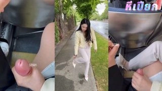 หลุดเอ้าดอร์สาวจีนในX oshiximiya แม่สาวหมวยสวยเอ็กน่าเย็ด ชักว่าวให้แฟนบนรถเมย์ก่อนแตกใส่รองเท้า