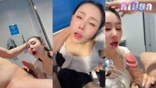 ตัวแม่สายเอ้าดอร์ oshiximiya สาวจีน เงี่ยนตอนเล่นน้ำเลยพาผัวไปไปห้องอาบน้ำแล้วจับเย็ดจนน้ำแตก